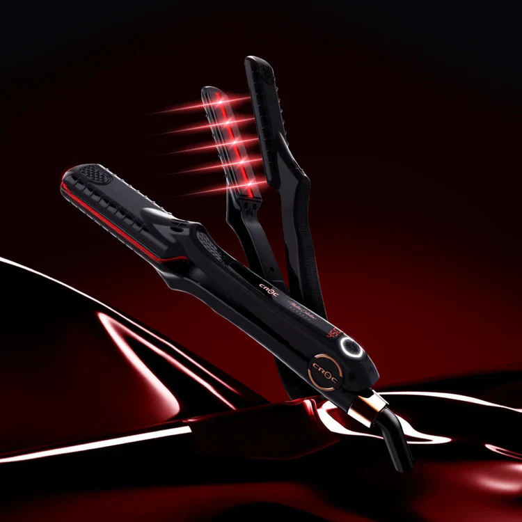 Masters Infrared Black Titanium Flat Iron 1″