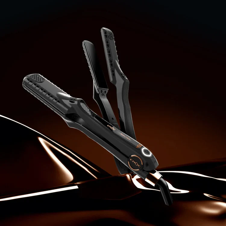Masters Black Titanium Flat Iron 1.5″
